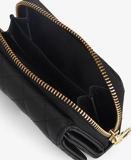 Aurora Tri-Fold Purse Classic Black