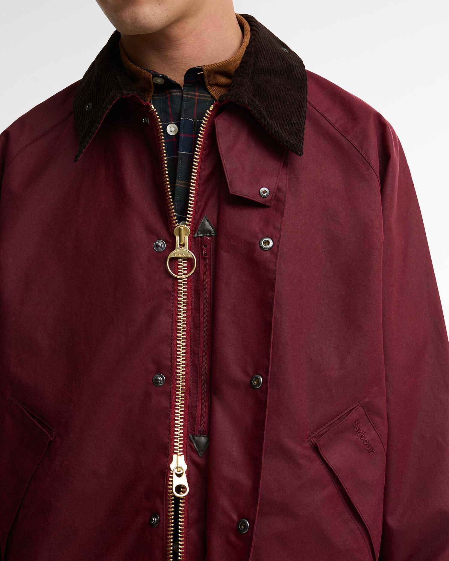 Wachsjacke OS Transport Biking Red image number 4