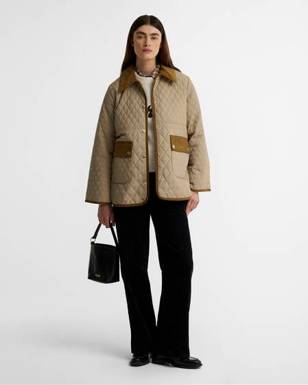 Whickham Quilted Jacket Lt Trench/Ancient