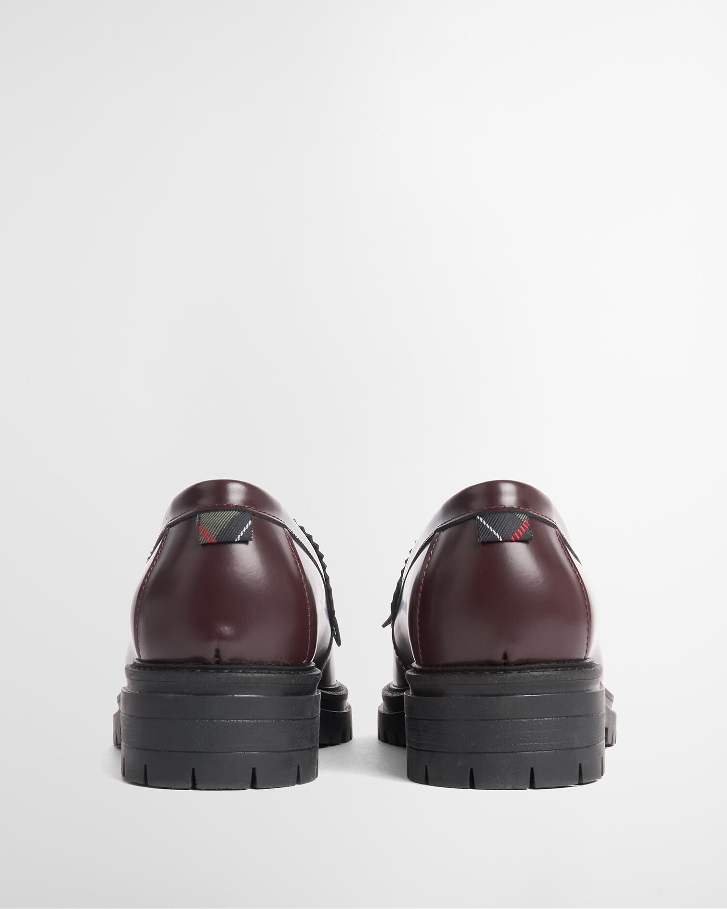 Barbour Loafer Ava Leather Cherry Glace