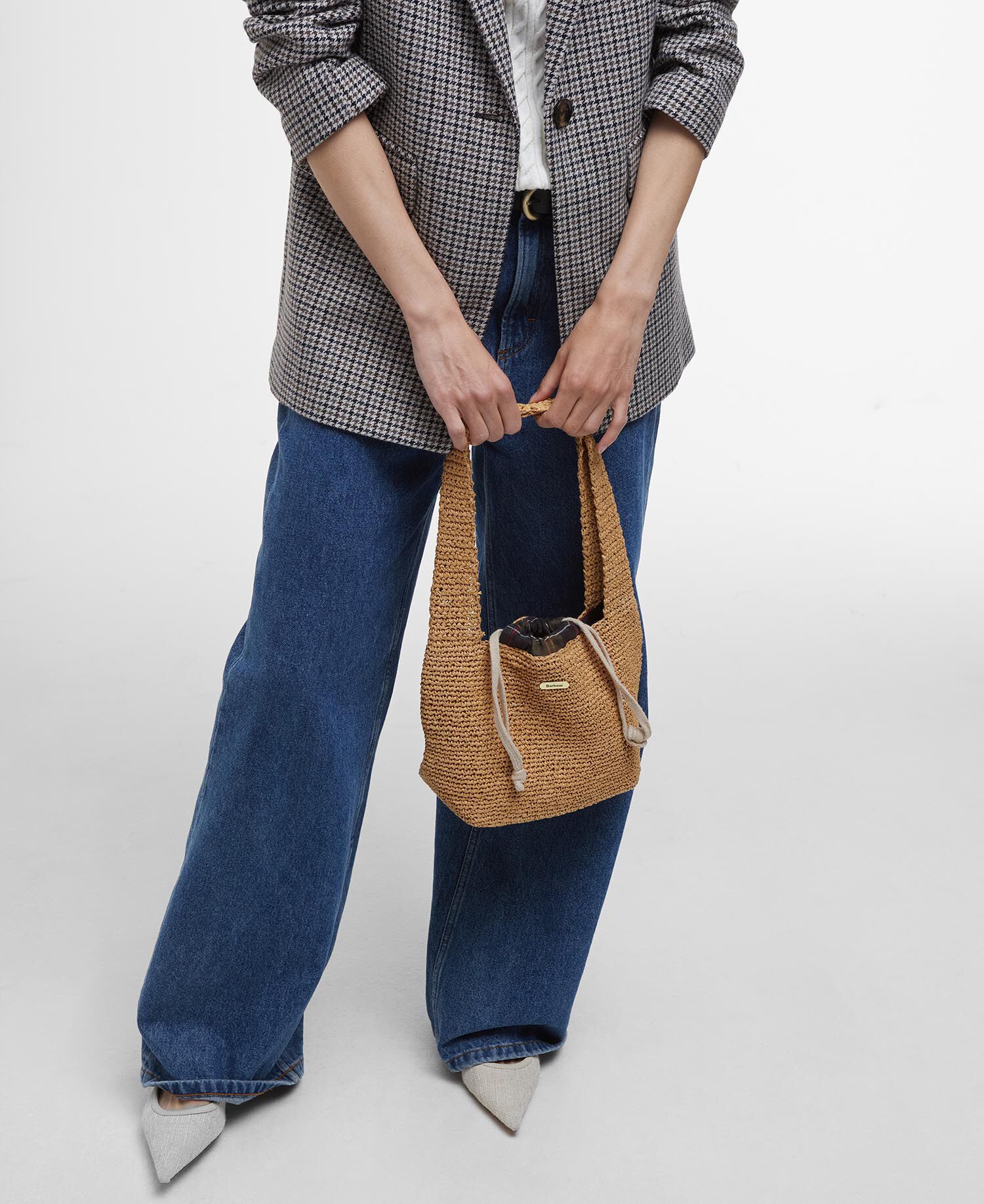 Lily Woven Tote Bag Natural
