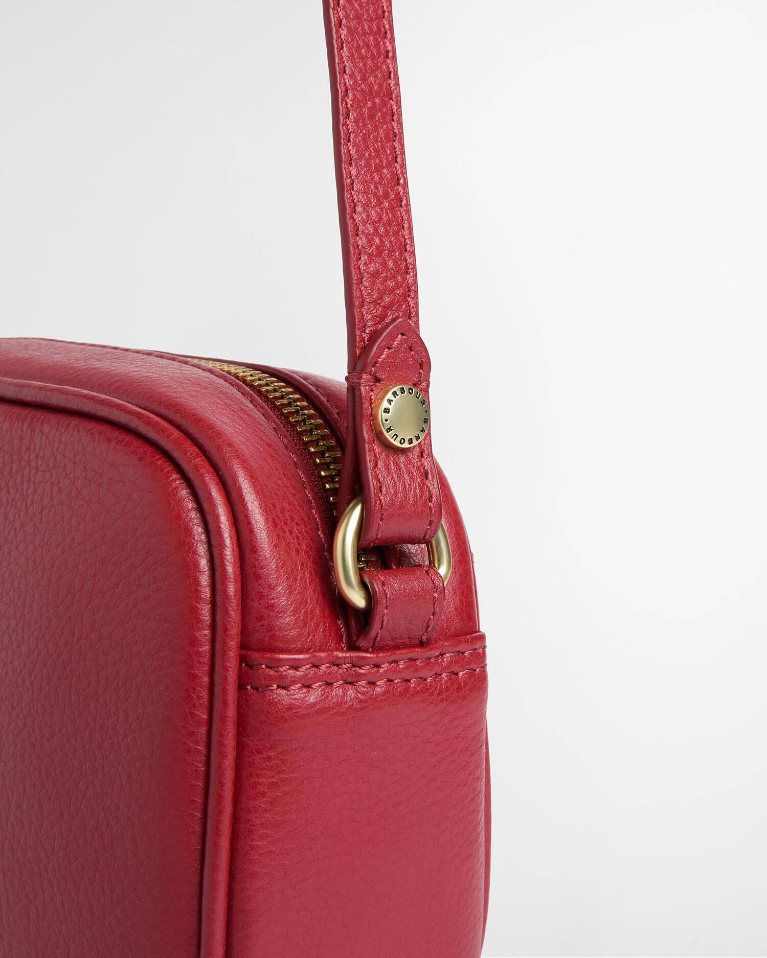Barbour Ledertasche Daphne Mini Red image number 4