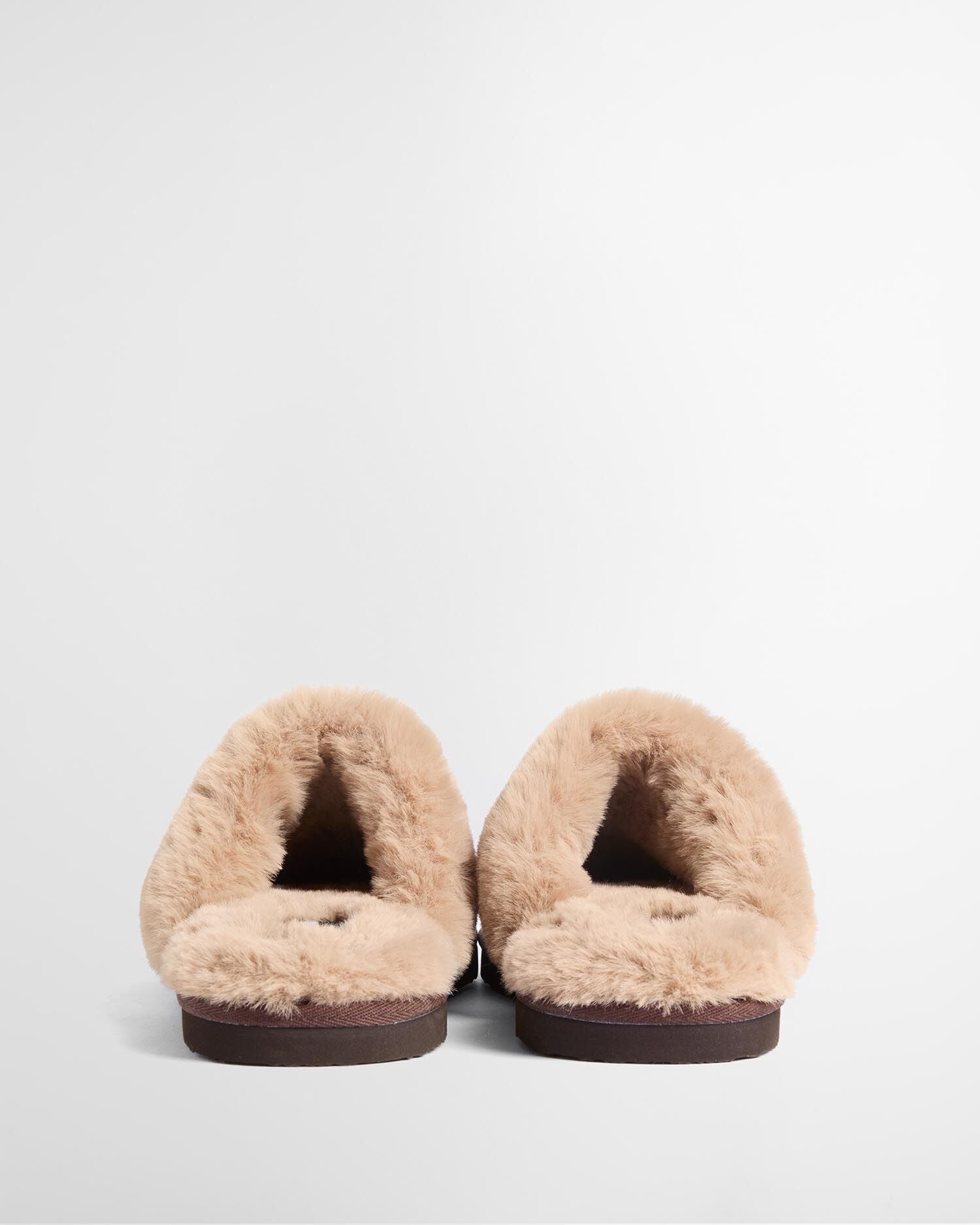 Claudia Tartan Mule Slippers Lt Birchwood Dress Tartan