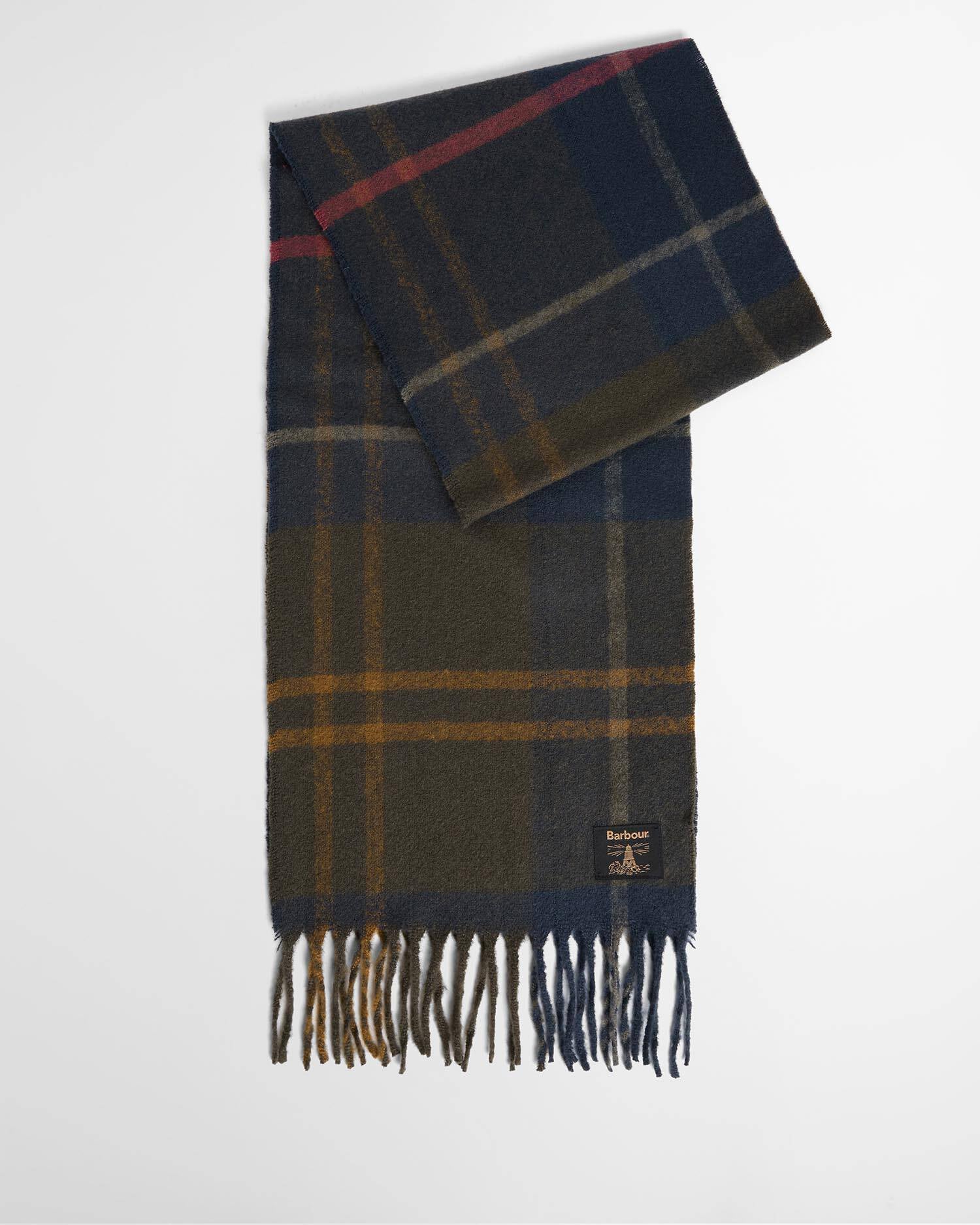 Yorklane Tartan Scarf Shadow Classic Tartan image number 0