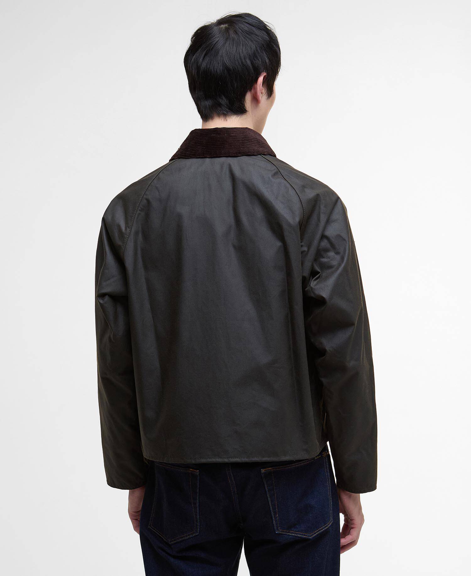 Spey Slim Waxed Jacket Olive image number 2
