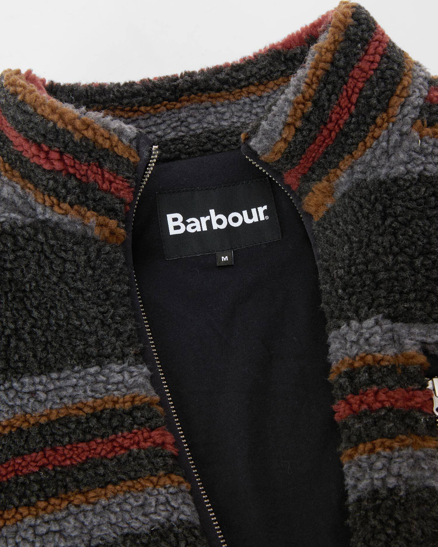 Fleecejacke Endmoor Relaxed Fit Black Mix image number 5