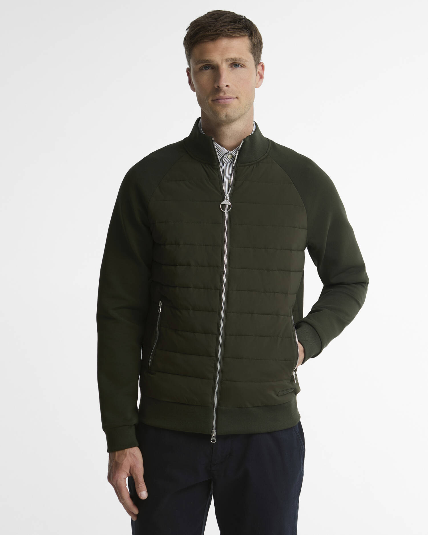 Barbour Steppjacke Thornton Sage image number 0