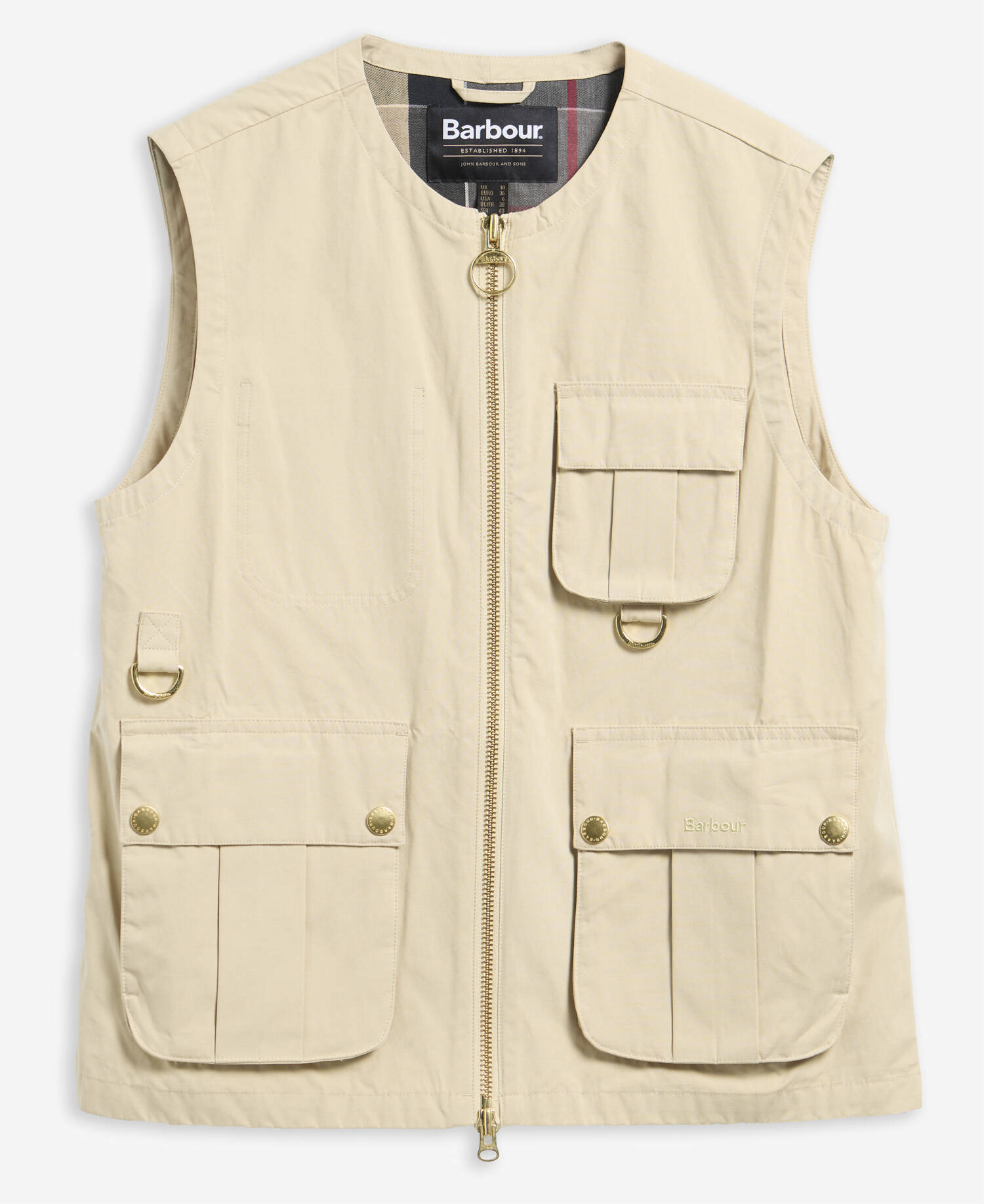 Gwen Gilet Pale Khaki / Dress image number 6