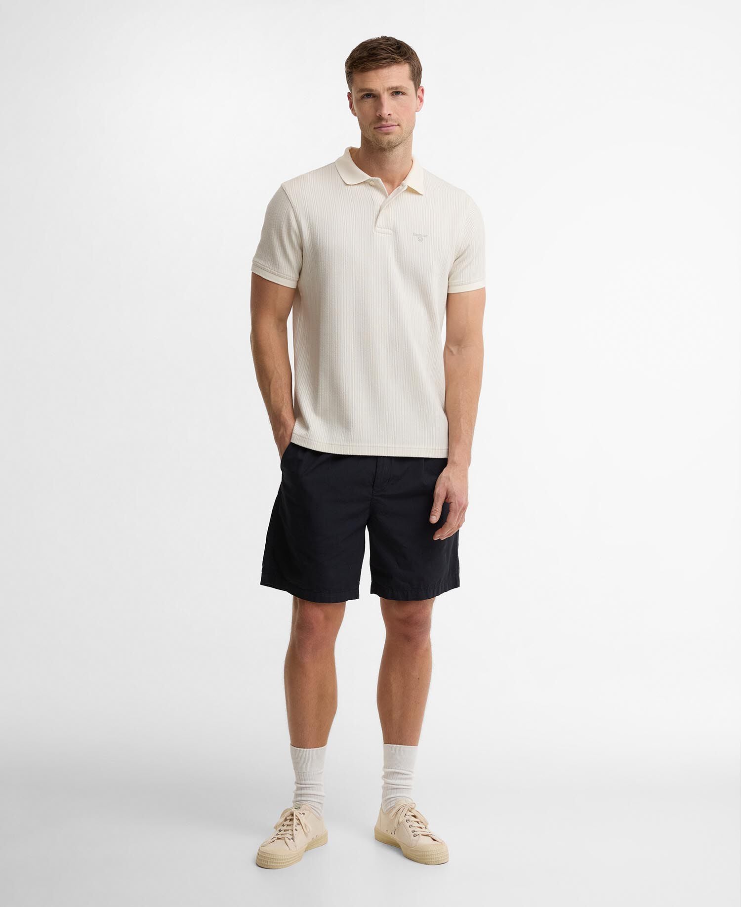 Harworth Tailored Polo Shirt Whisper White