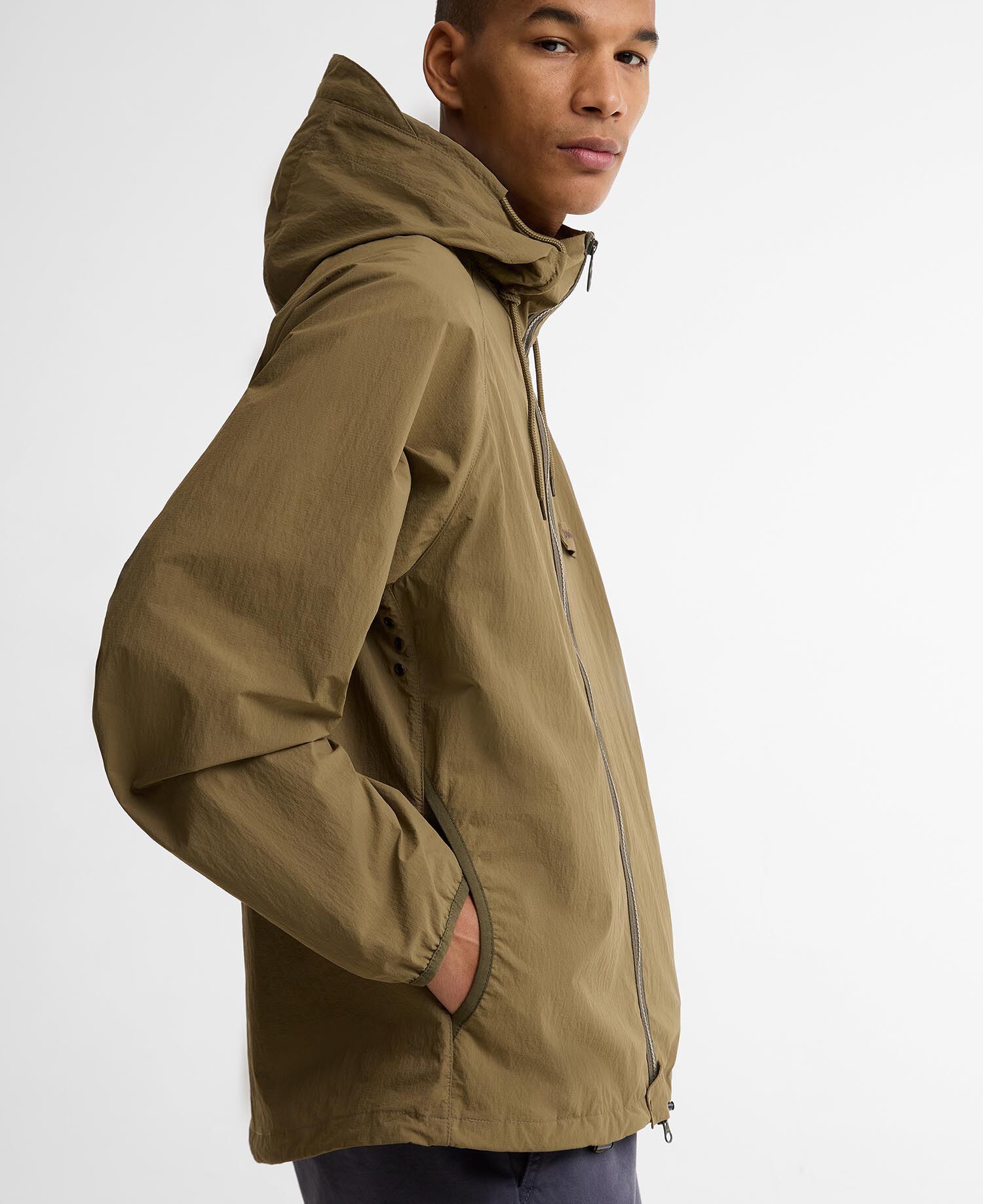 Jacke Re-Engineered Flyweight Showerproof Clay