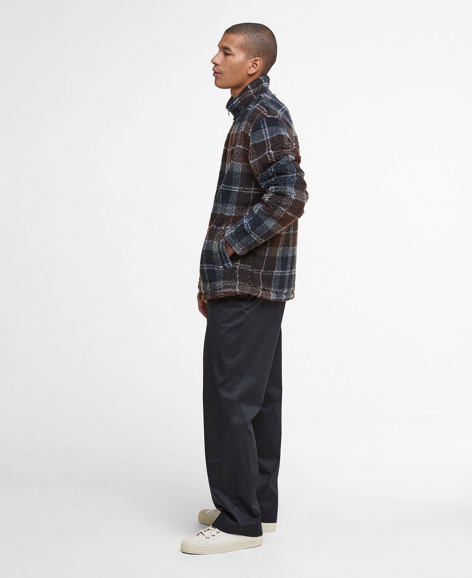 Fleecejacke Tartan Sherpa Midnight Oak Tartan image number 1