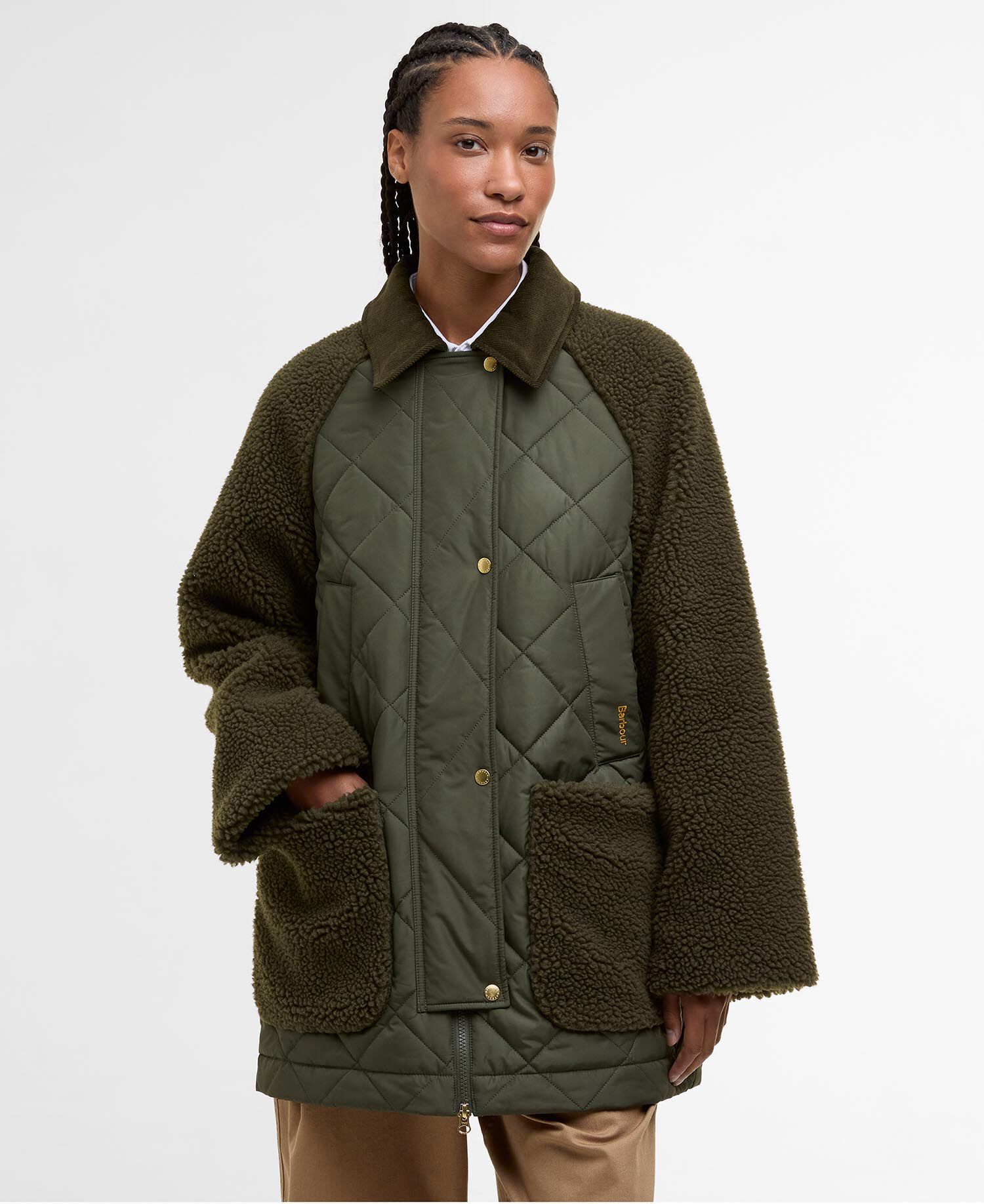 Giacca trapuntata Barden Olive/Ancient