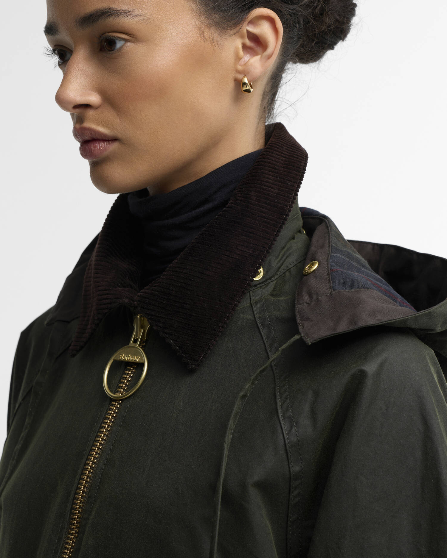 Carville Waxed Jacket Fern/Shadow Classic image number 3