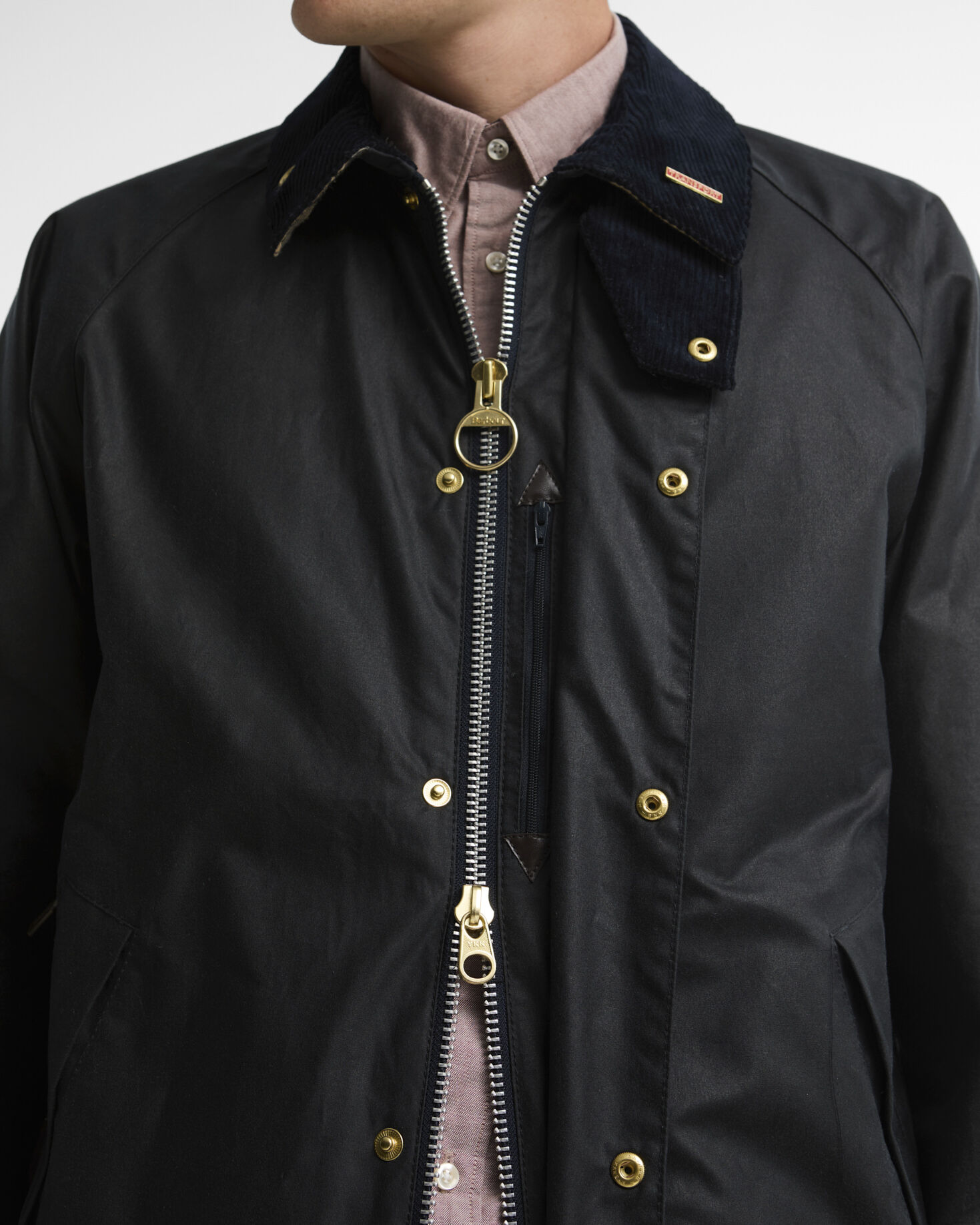 Giacca cerata Transport Icons Navy