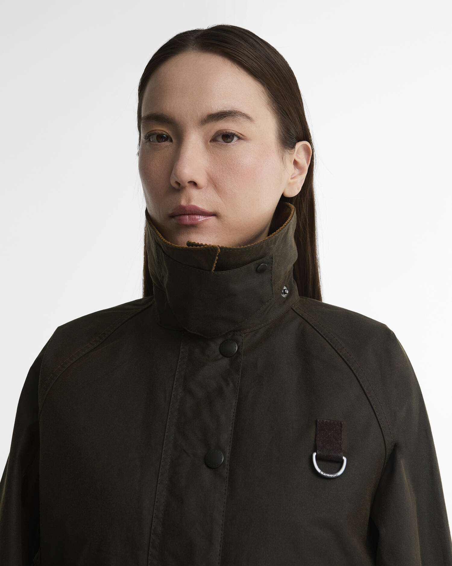 Women's Spey Waxed Jacket Olive/Beige/Classic image number 3