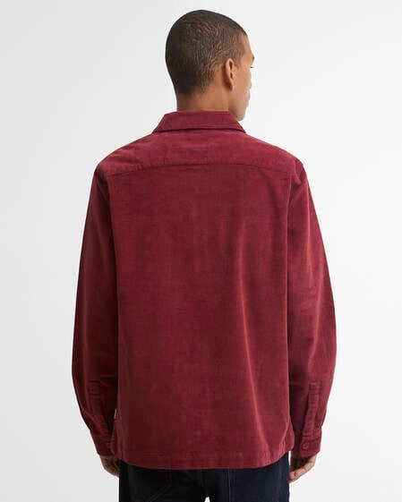 Barbour Cordovershirt Tartan Trimmed Russet Brown