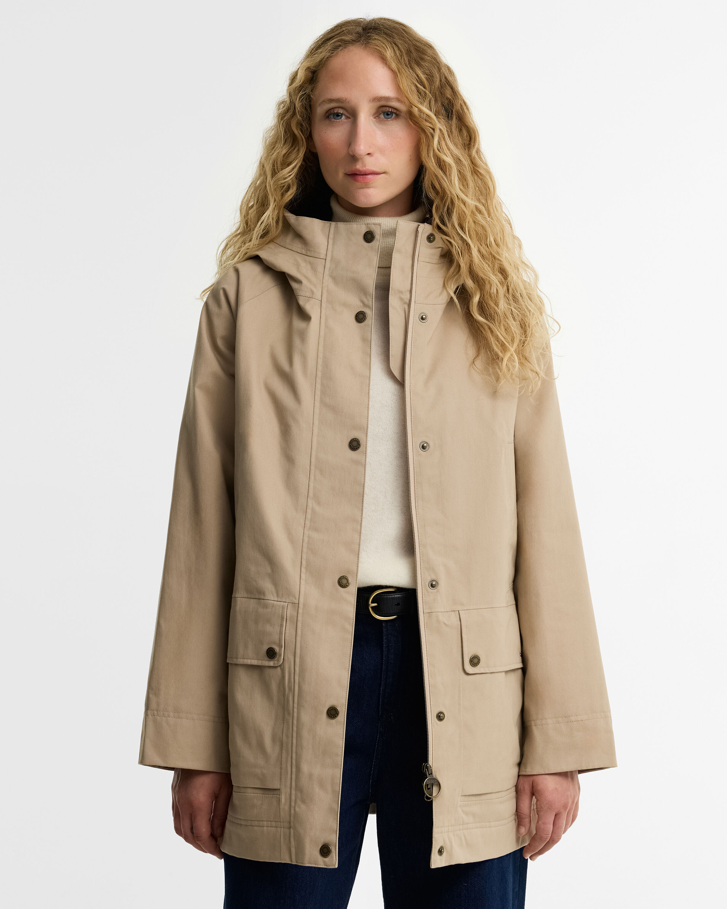Winter Beadnell Waterproof Jacket Sand Dune-Classic