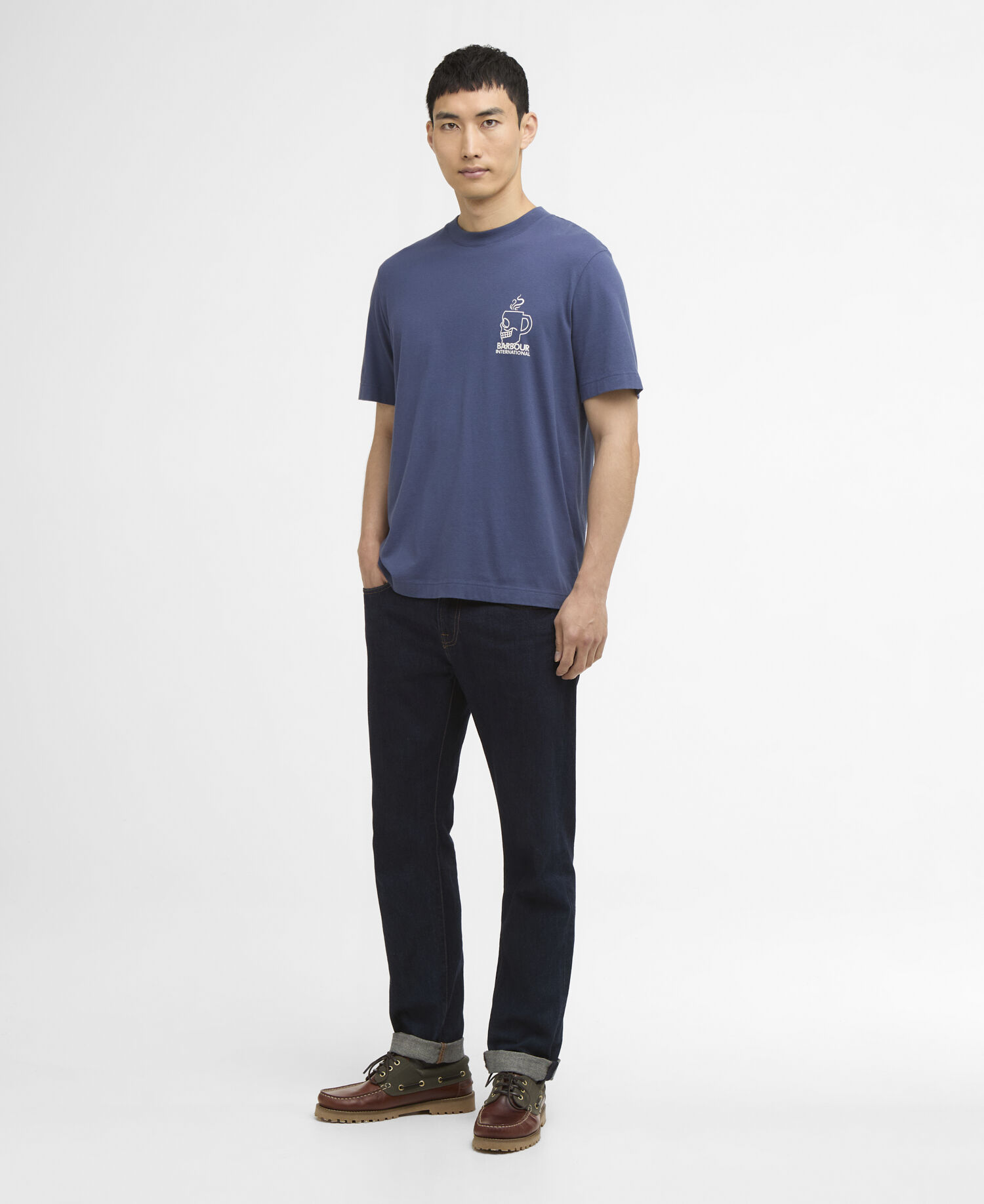 T-shirt con stampa Staithes Oceana