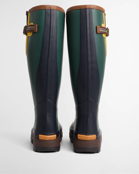 Paul Smith Loves Barbour Men's Wellingtons Bottle Green