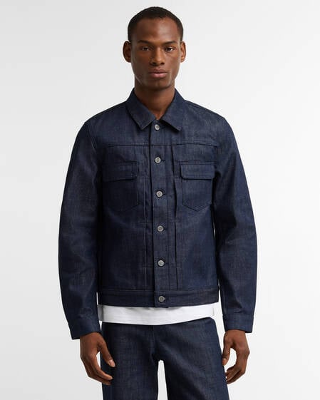 Barbour x A.P.C. Trucker Denim Jacket Denim