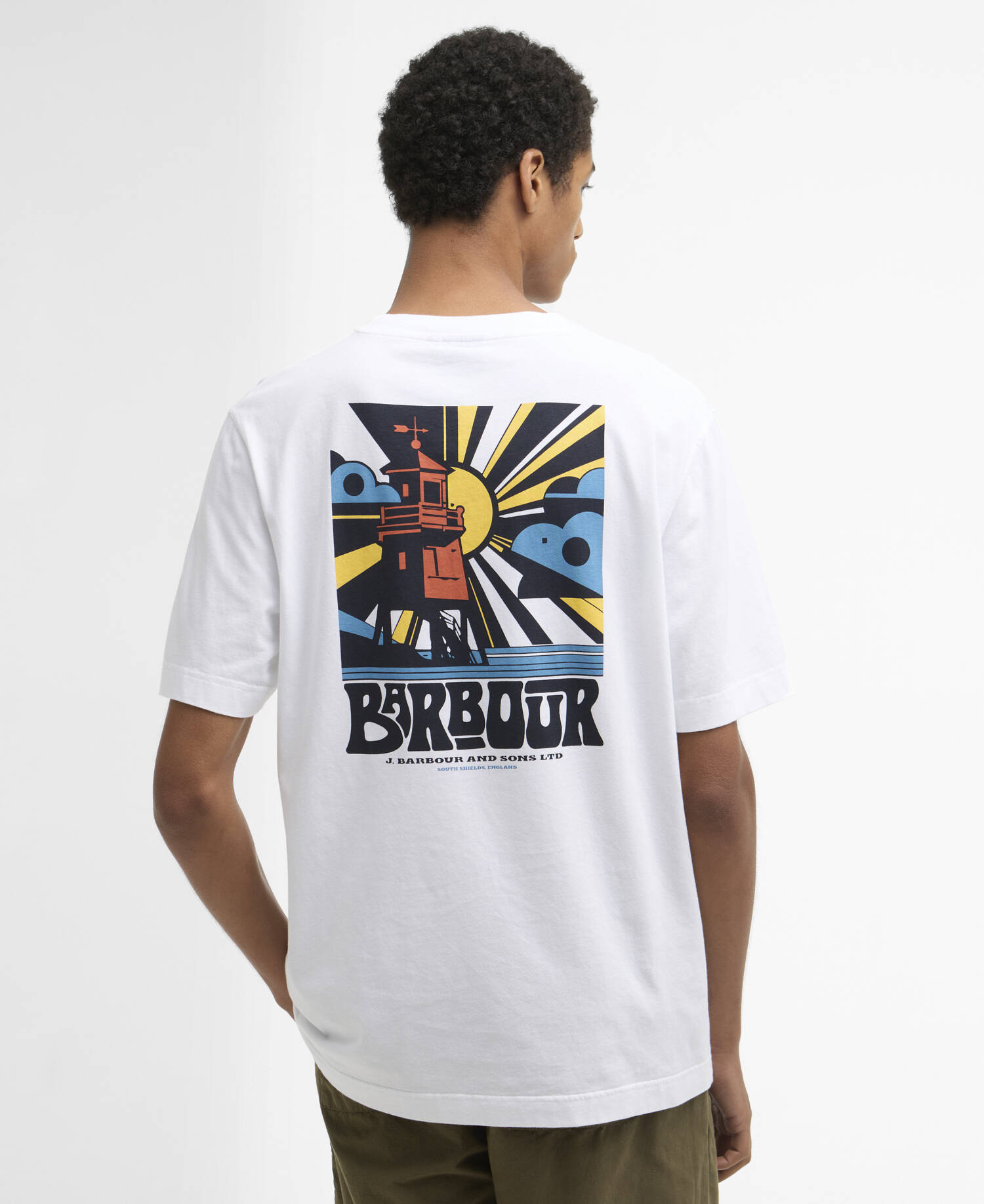 Frome Relaxed Graphic T-Shirt White image number 2