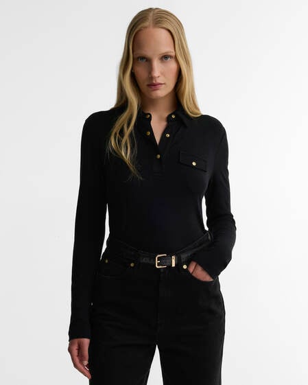 Ramona Long-Sleeved Top Black