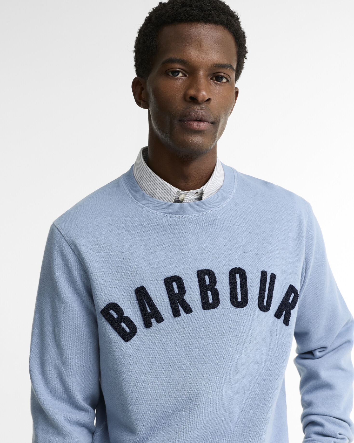 Sweatshirt Prep Logo Tarn Blue