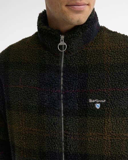 Pile sherpa con motivo tartan Shadow Classic Tartan
