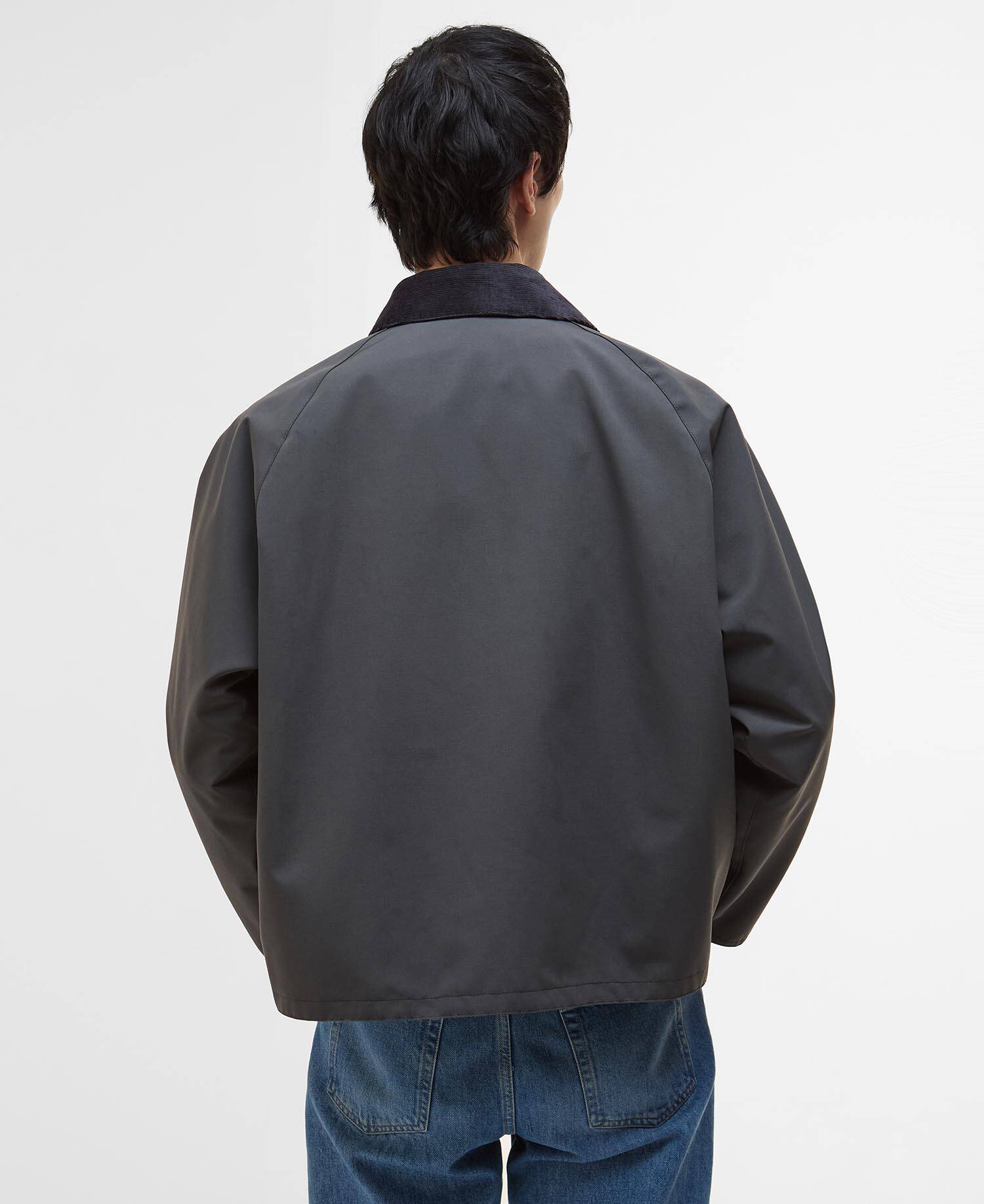 Oversized Reversible Transporter Jacket Asphalt Grey image number 2