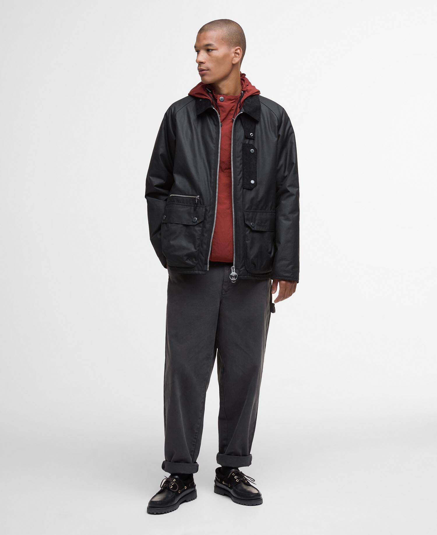 Wachsjacke Tract Black image number 1