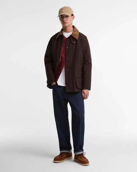 Classic Bedale Showerproof Jacket Dark Brown