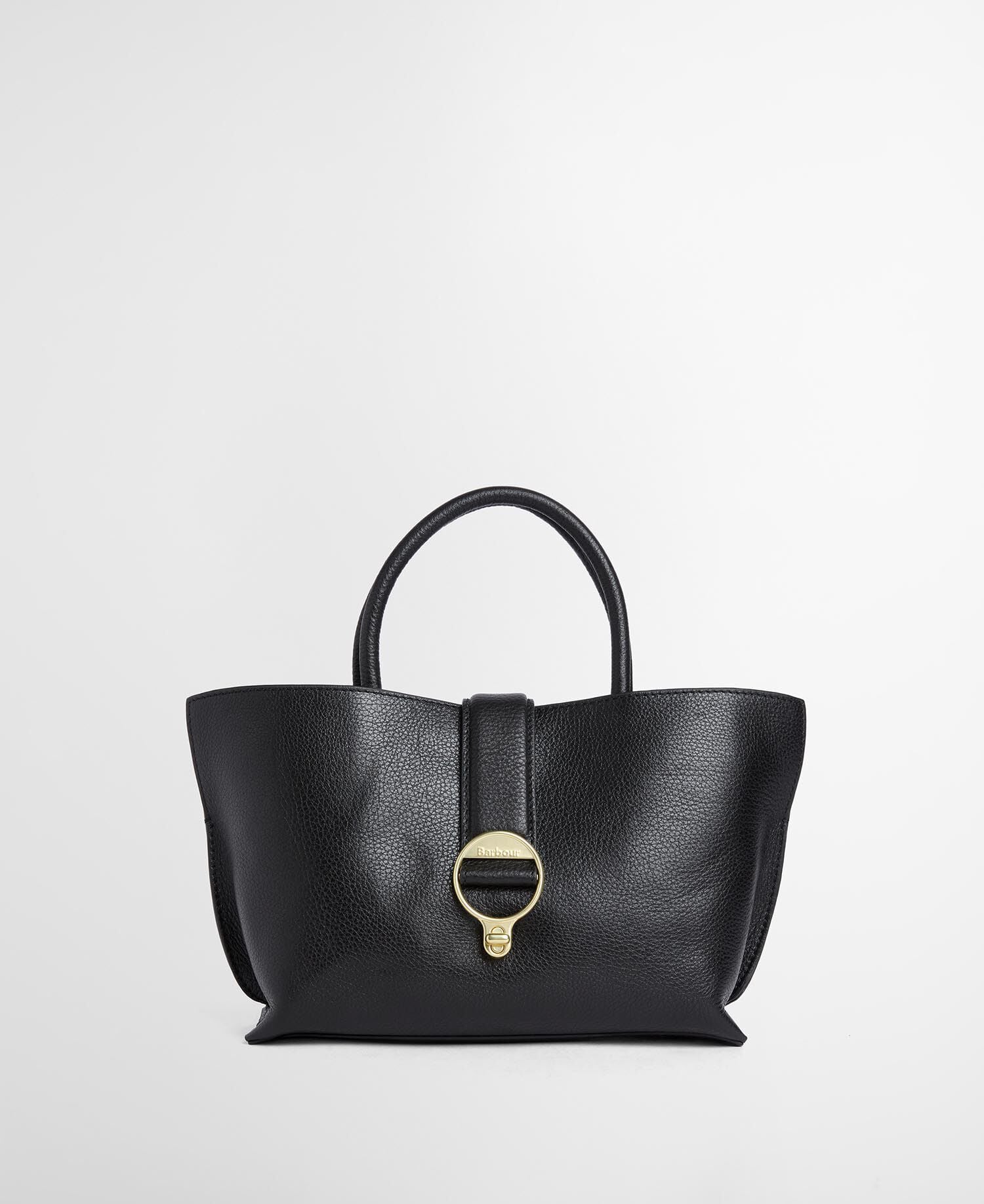 Alder Mini  Leather Tote Bag Black