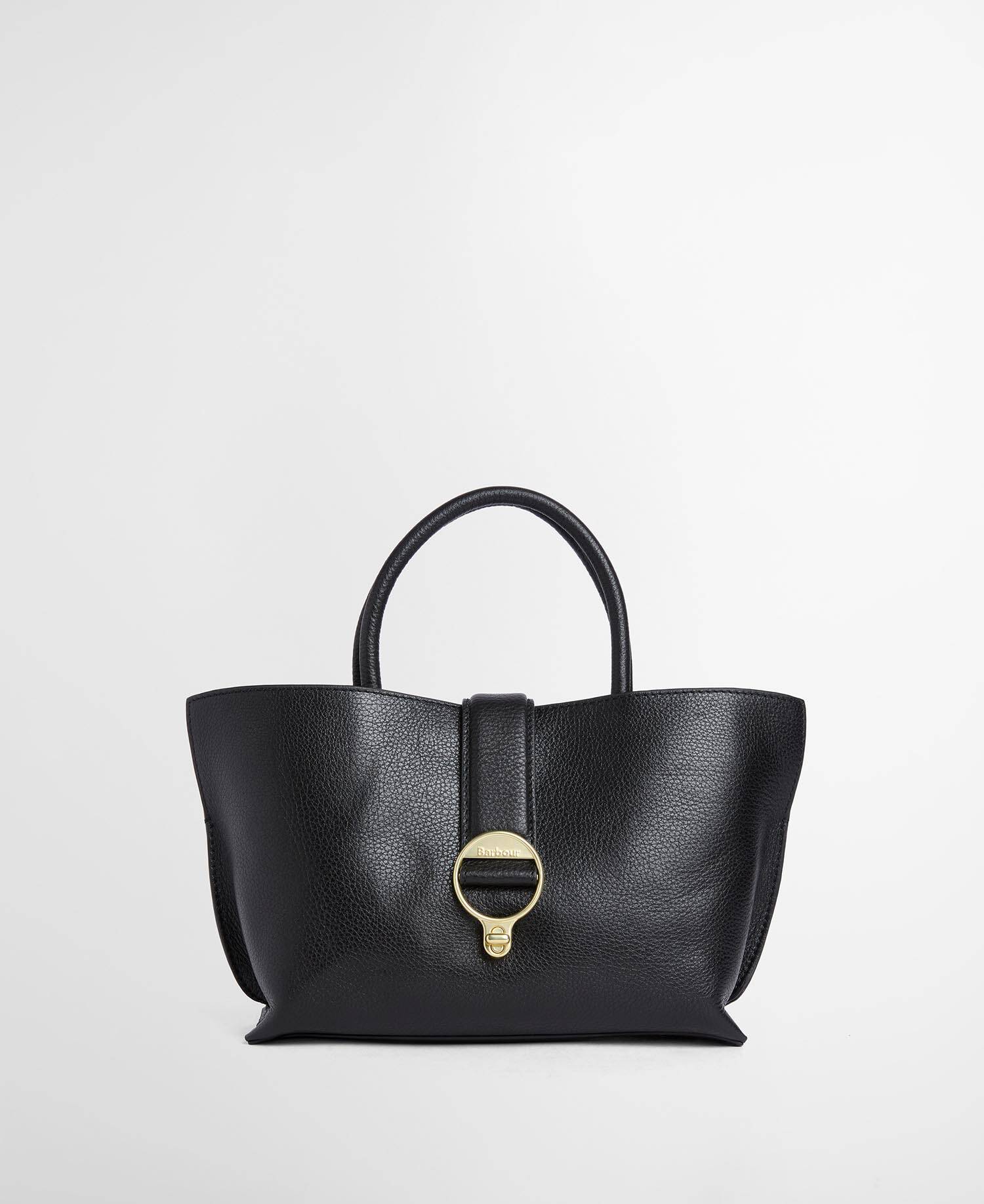 Alder Mini  Leather Tote Bag Black image number 0