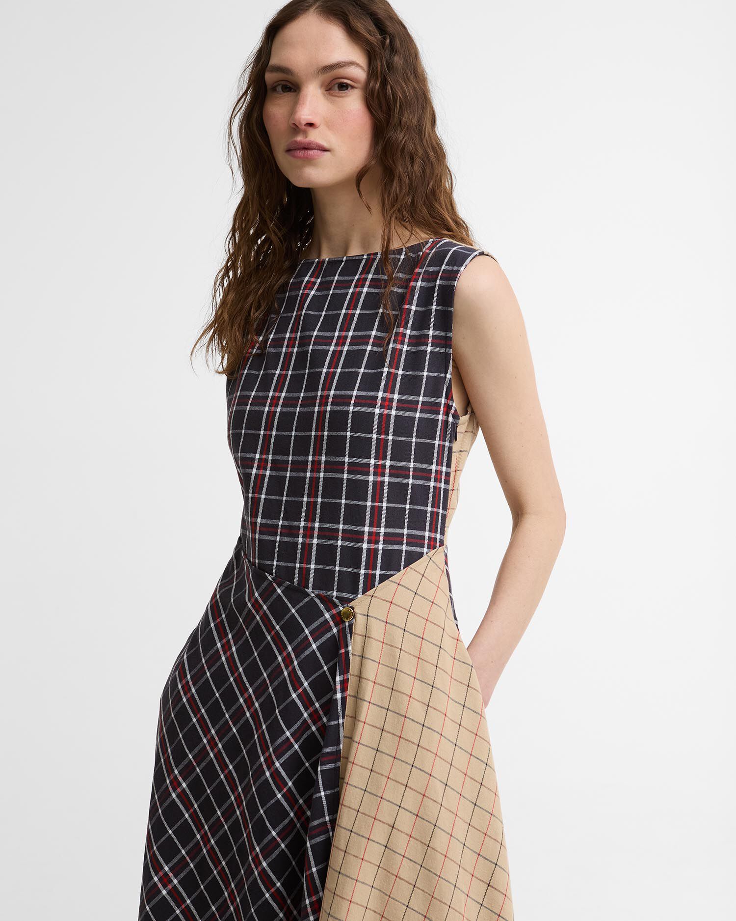 Kleid Dalbury Midi Multi Check
