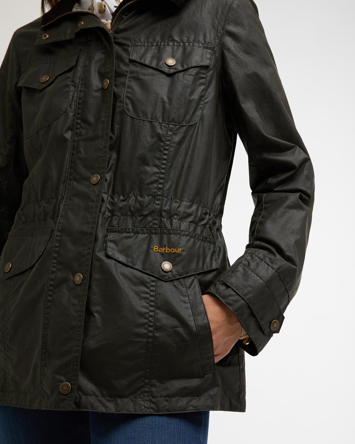 Wachsjacke Summer Sapper Archive Olive/Ancient