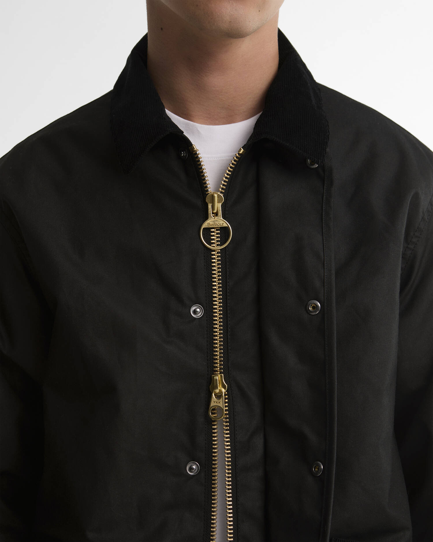 Short Liddesdale Waxed Jacket Black image number 5