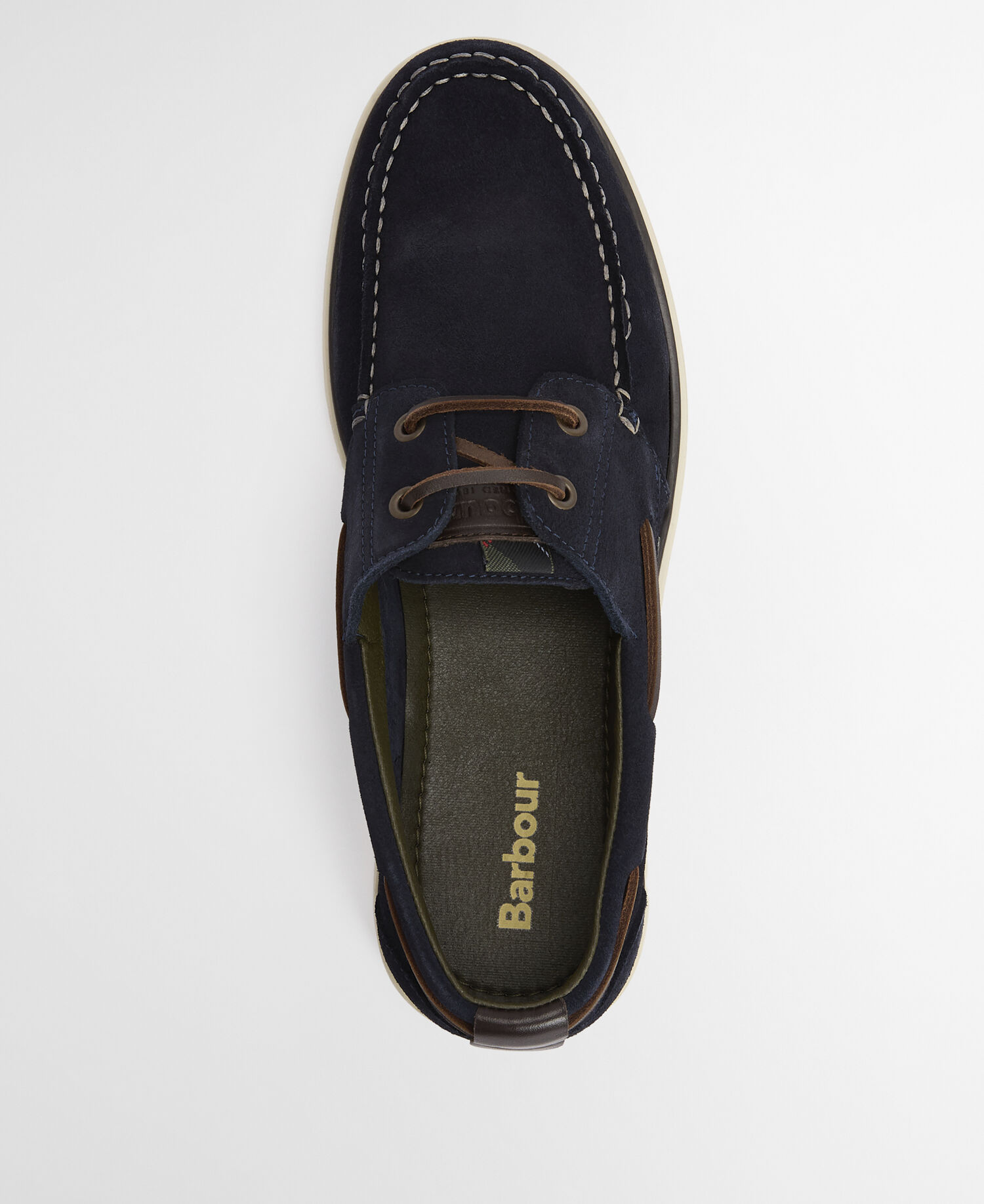 Rothley Boat Shoe Navy Suede