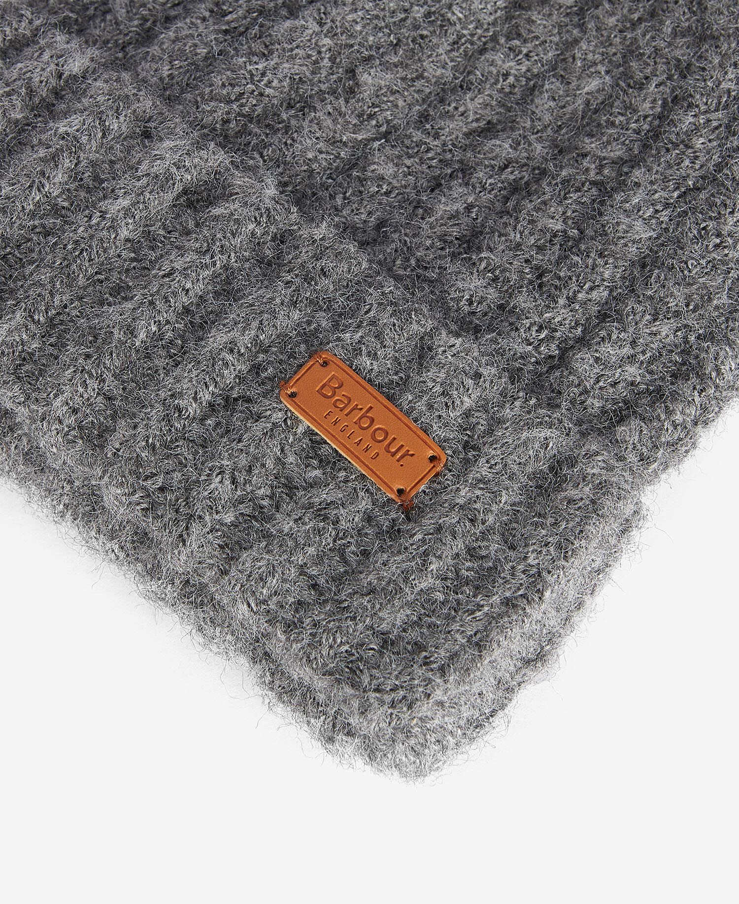 Saltburn Beanie & Tartan Scarf Gift Set Grey Rose