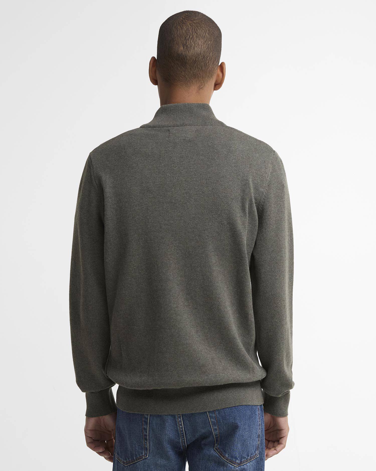 Pullover Cotton Half Zip image number 2
