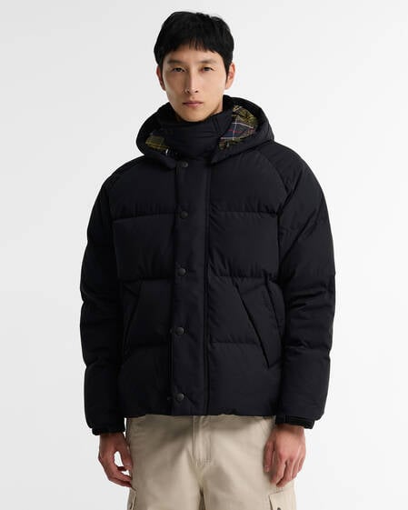 Oversized Transport Puffer Jacket Classic Black