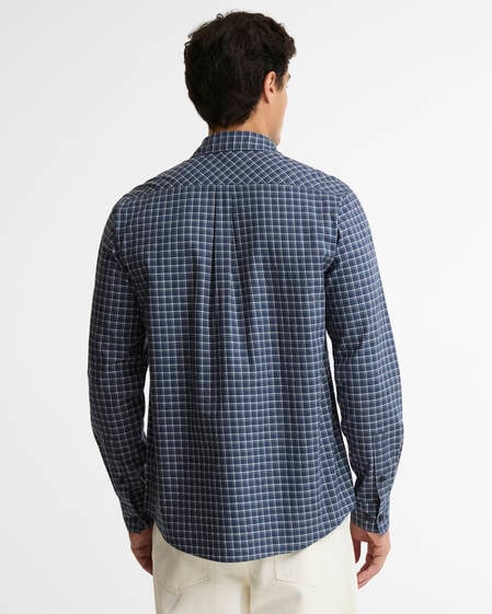 Malkin Tailored Long-Sleeved Shirt Washed Charcoal