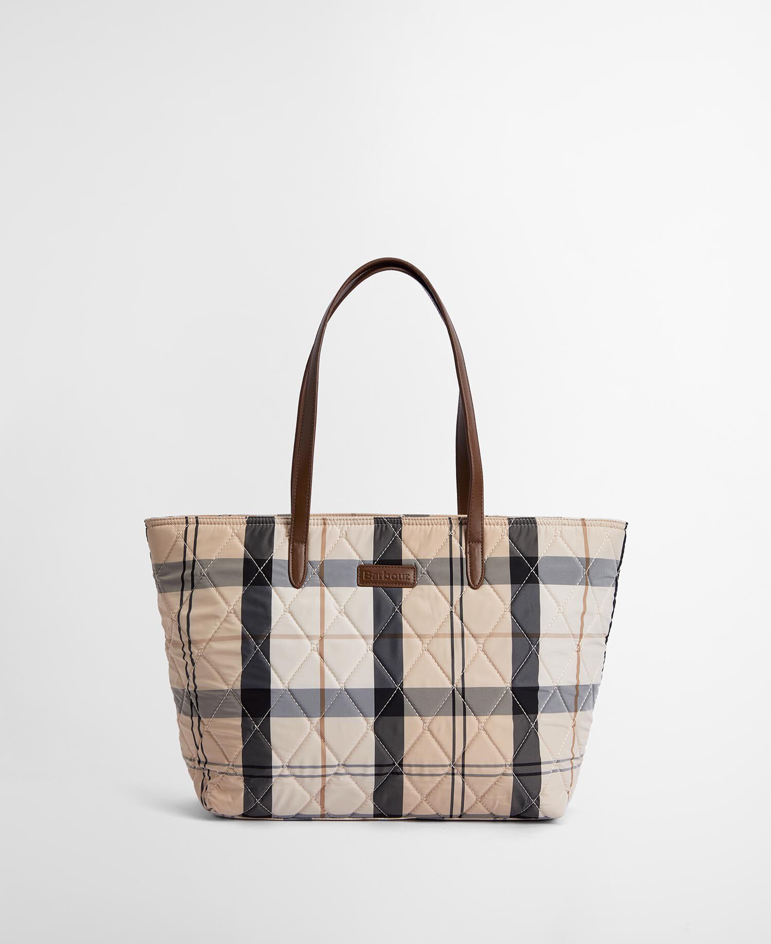Wetherham Quilted Tartan Tote Bag