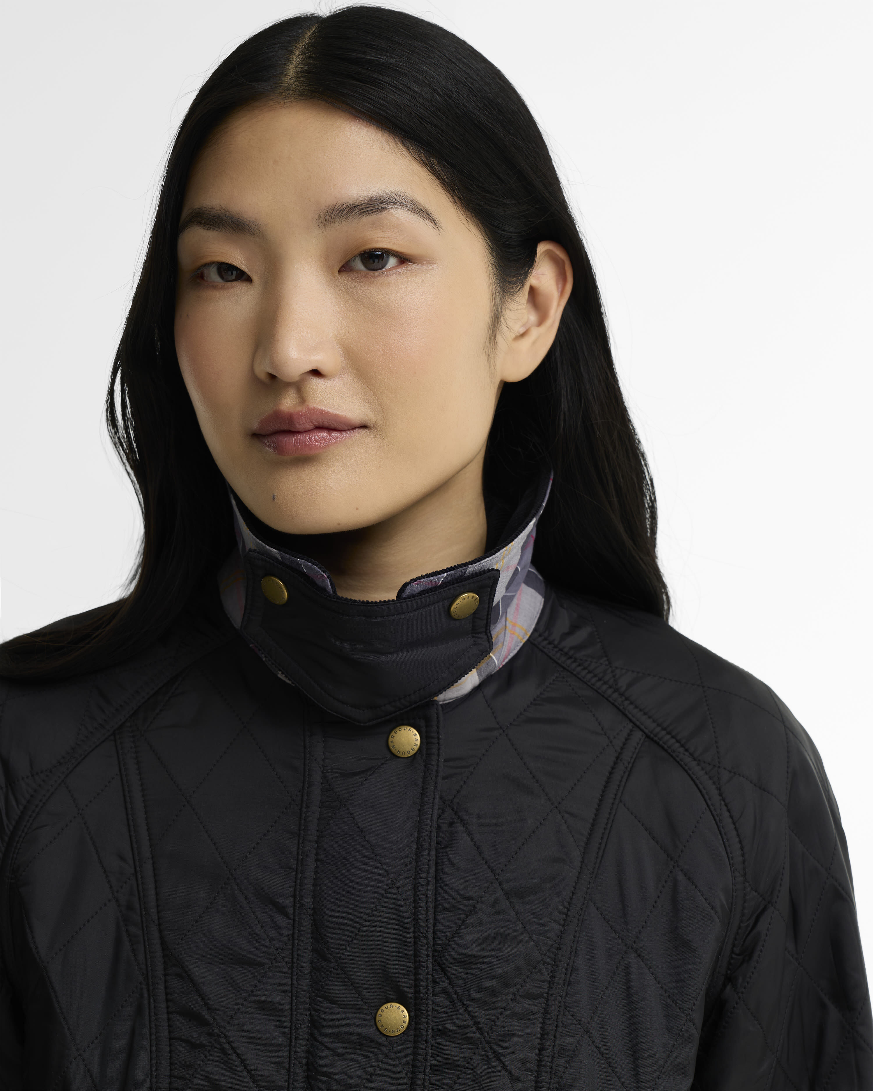 Beadnell Polarquilt Jacket Black-Black