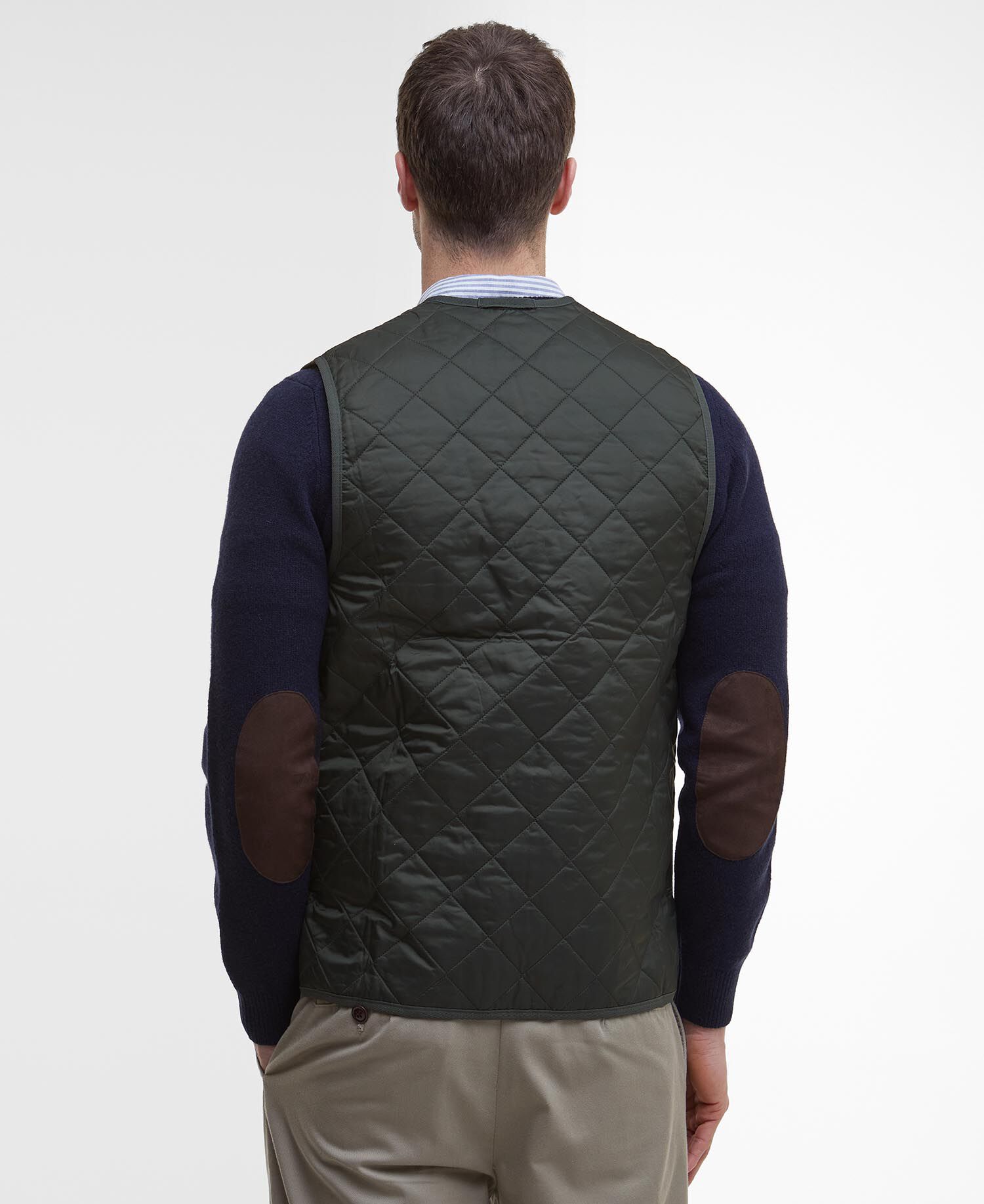 Quilted Zip-In Liner Olive-Ancient