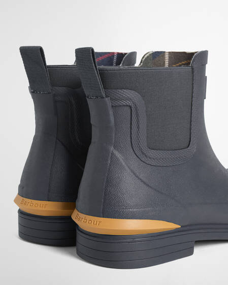 Abbeyfield Packable Ankle Wellingtons Navy