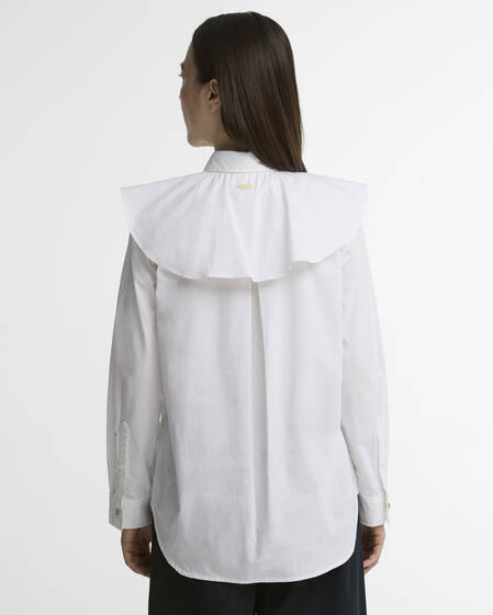 Ava Relaxed Shirt White