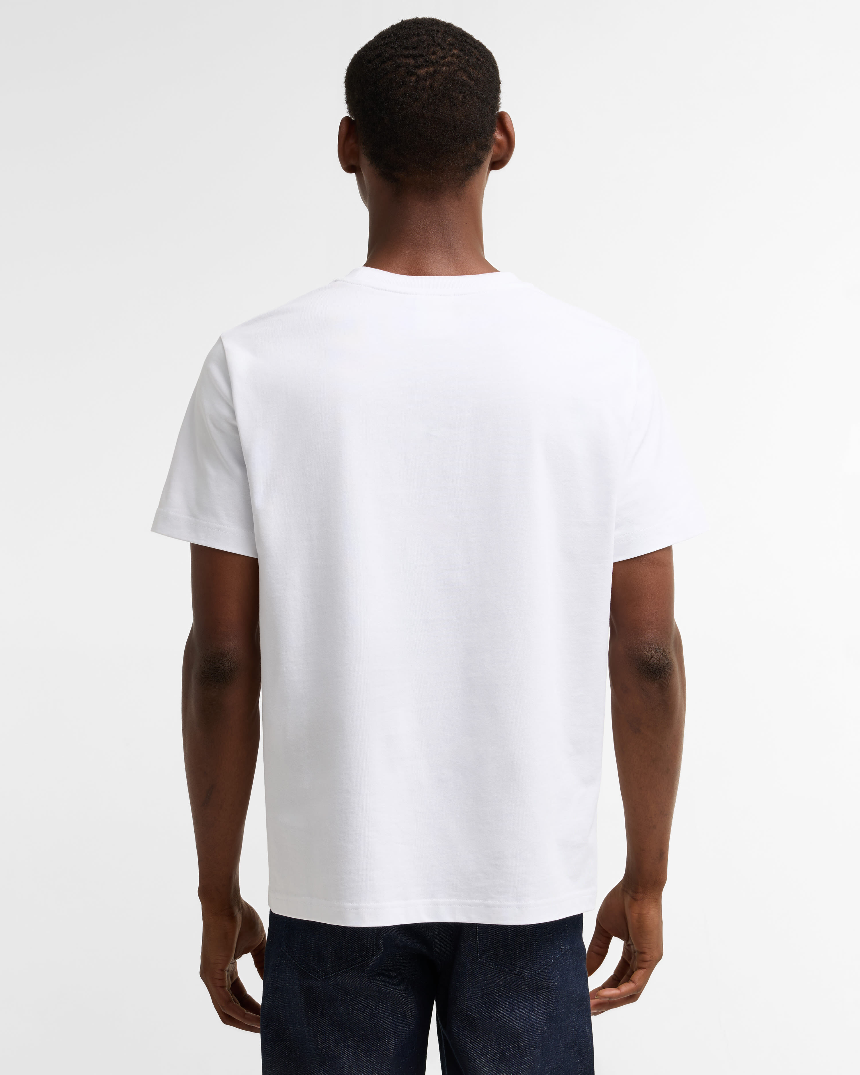 T-shirt da uomo Barbour x A.P.C. White