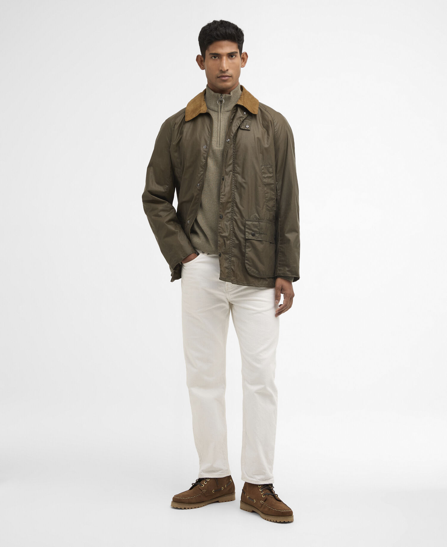 Lightweight Ashby Waxed Jacket Beech