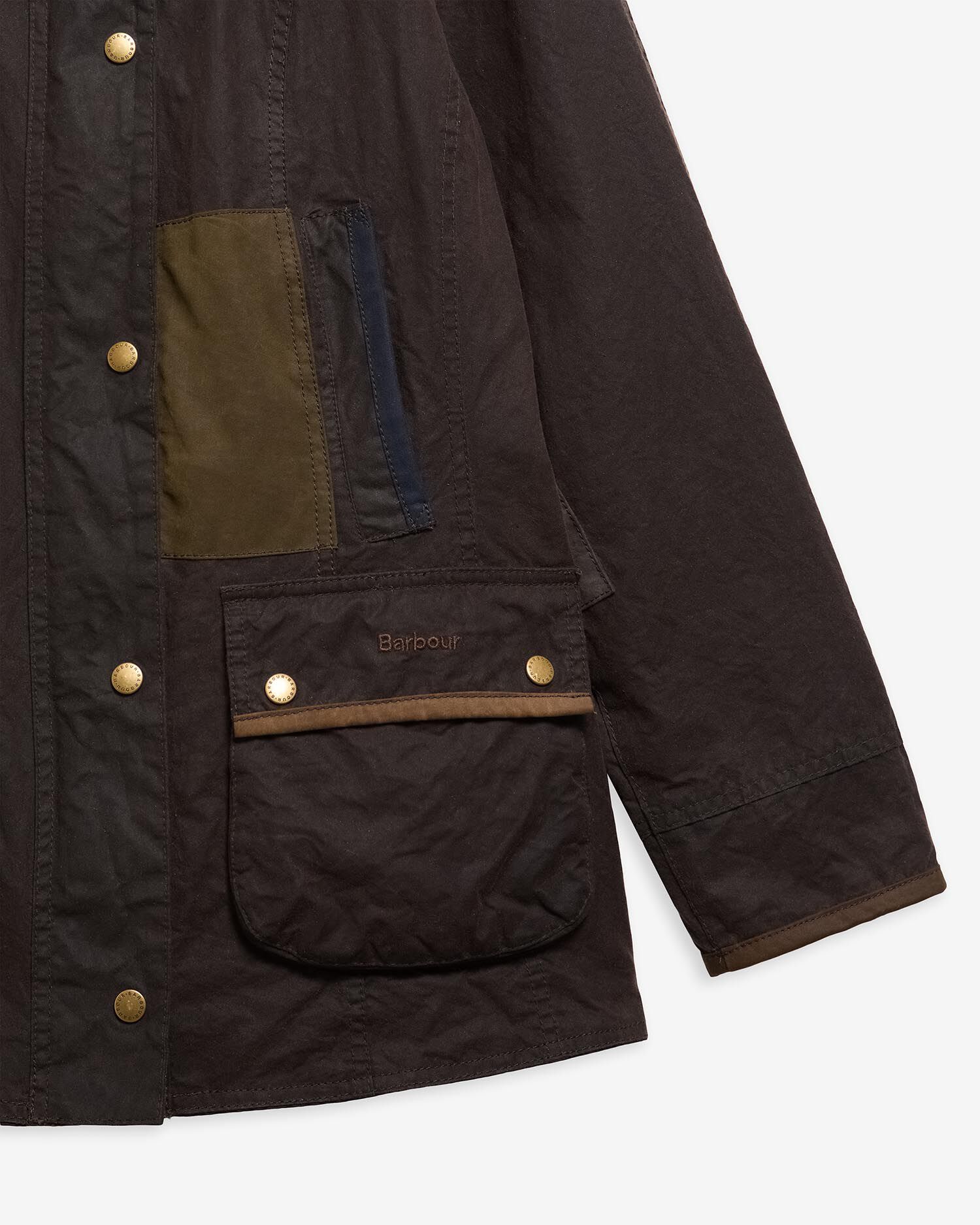 Barbour Re-loved Women's Beadnell Waxed Jacket - Size 12 Rustic