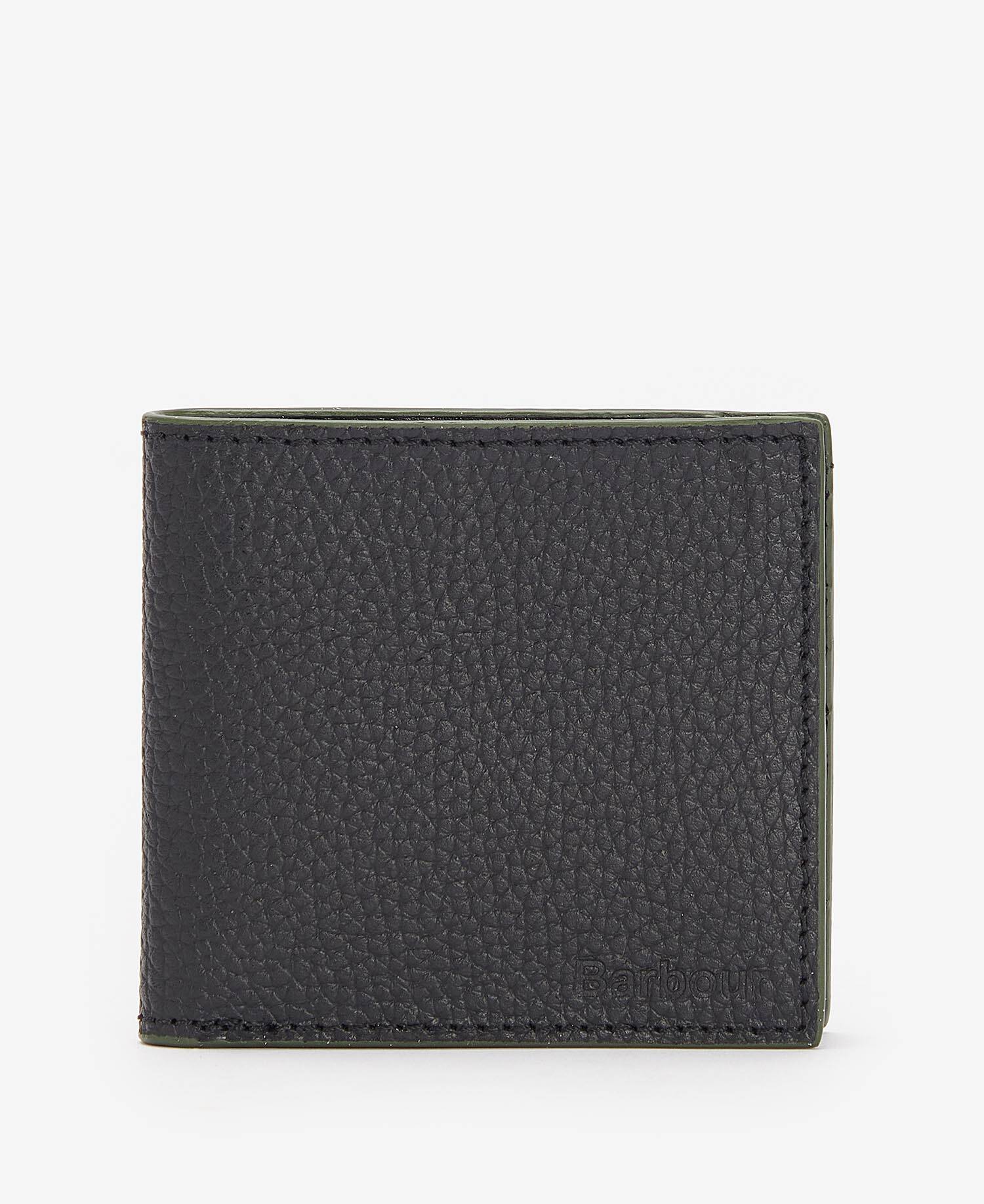 Grain Leather Billfold Wallet Classic Black image number 0